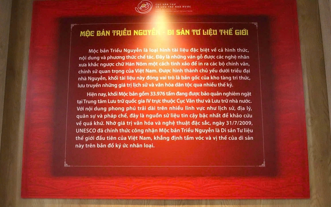 Không gian Di sản tư liệu thế giới và tài liệu lưu trữ quốc gia tiêu biểu - Ảnh 4.