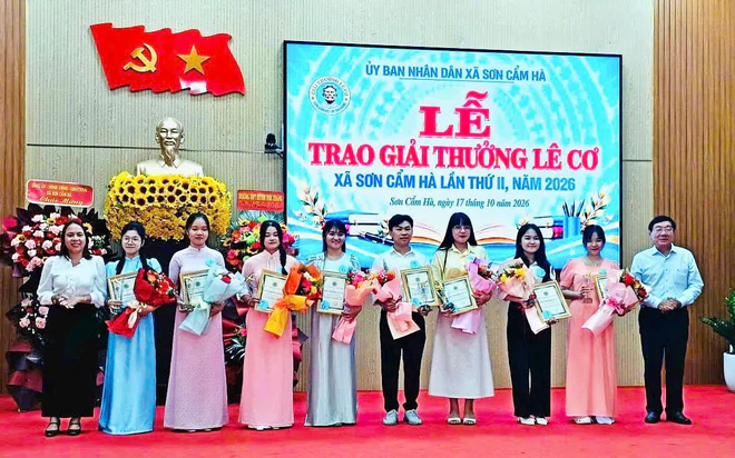 X&atilde; Sơn Cẩm H&agrave;, Đ&agrave; Nẵng trao Giải thưởng L&ecirc; Cơ lần thứ II, năm 2026 - Ảnh 2.
