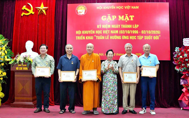 H&agrave;nh tr&igrave;nh tri thức 30 năm bền bỉ v&agrave; tự h&agrave;o của Hội Khuyến học Việt Nam - Ảnh 12.