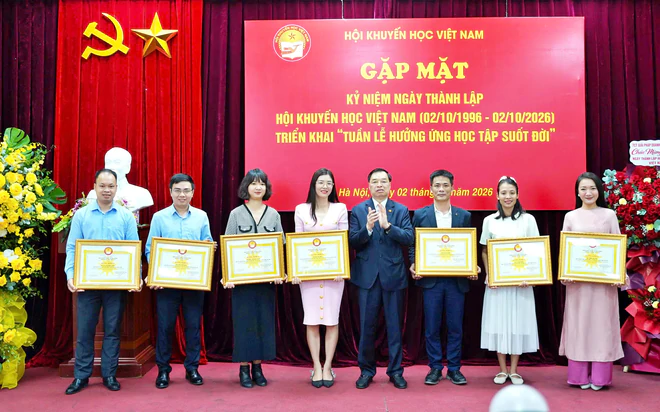 H&agrave;nh tr&igrave;nh tri thức 30 năm bền bỉ v&agrave; tự h&agrave;o của Hội Khuyến học Việt Nam - Ảnh 15.