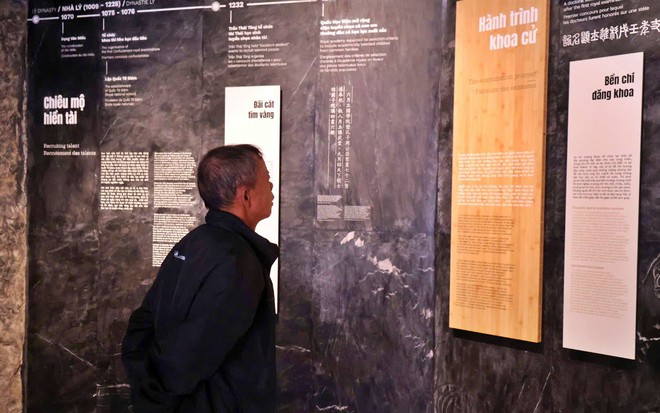 Văn Miếu - Quốc Tử Gi&aacute;m trưng b&agrave;y "Sử đ&aacute; lưu danh" - Ảnh 2.