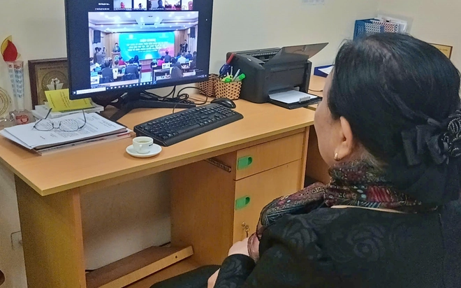 Hội Khuyến học Việt Nam tập huấn sử dụng phần mềm đ&aacute;nh gi&aacute; m&ocirc; h&igrave;nh "C&ocirc;ng d&acirc;n học tập", cập nhật dữ liệu mới - Ảnh 7.