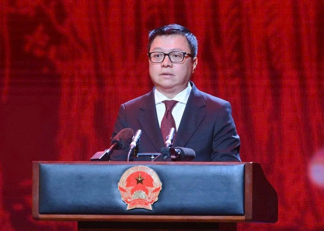 B&aacute;o Nh&acirc;n D&acirc;n đ&oacute;n nhận Hu&acirc;n chương Lao động hạng Nhất, kỷ niệm 75 năm Ng&agrave;y ra số đầu - Ảnh 2.