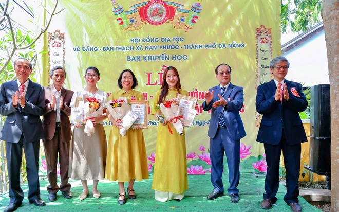 Khơi dậy tinh thần hiếu học từ d&ograve;ng tộc V&otilde; ở Đ&agrave; Nẵng - Ảnh 6.