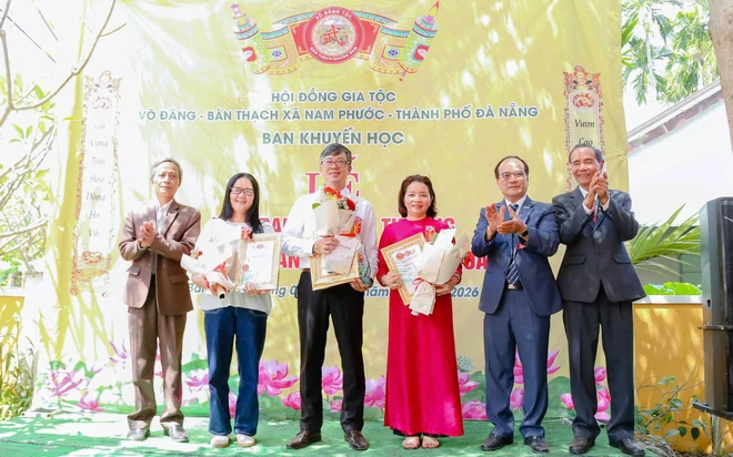 Khơi dậy tinh thần hiếu học từ d&ograve;ng tộc V&otilde; ở Đ&agrave; Nẵng - Ảnh 5.