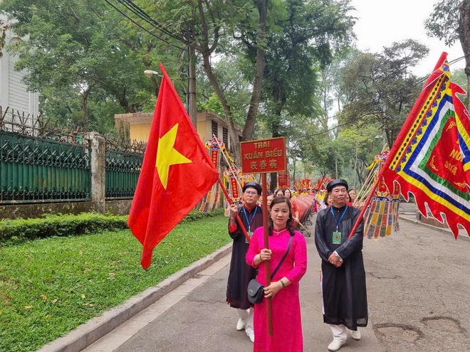 C&ocirc;ng bố quyết định ghi danh Lễ hội Tam gi&aacute;p v&agrave;o danh mục quốc gia Di sản văn h&oacute;a phi vật thể - Ảnh 4.