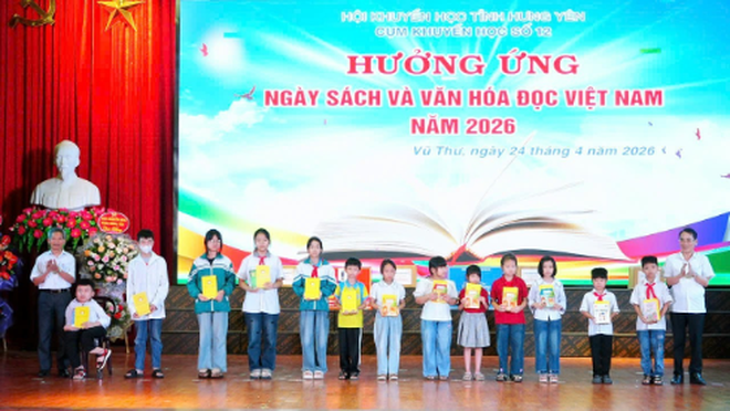 Hội Khuyến học tỉnh Hưng Y&ecirc;n khơi dậy văn h&oacute;a đọc, nền tảng x&acirc;y dựng x&atilde; hội học tập trong kỷ nguy&ecirc;n số - Ảnh 6.