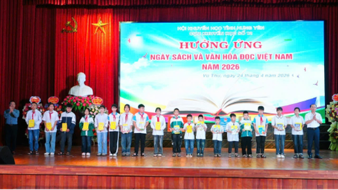 Hội Khuyến học tỉnh Hưng Y&ecirc;n khơi dậy văn h&oacute;a đọc, nền tảng x&acirc;y dựng x&atilde; hội học tập trong kỷ nguy&ecirc;n số - Ảnh 7.