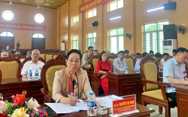 Chủ tịch Hội Khuyến học Việt Nam Nguyễn Thị Doan dự Đại hội Hội Khuyến học x&atilde; Bắc L&yacute; (Ninh B&igrave;nh) - Ảnh 2.