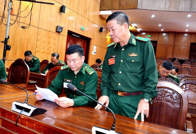 Hội thi tiếng d&acirc;n tộc M&ocirc;ng trong Bộ đội Bi&ecirc;n ph&ograve;ng, khu vực 2 năm 2026 tại L&agrave;o Cai - Ảnh 4.