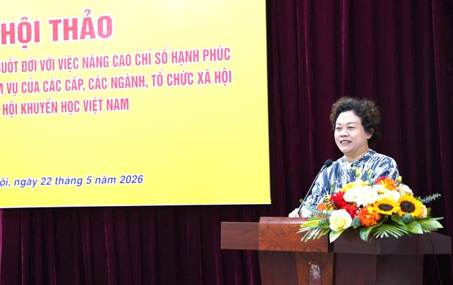 Hội Khuyến học Việt Nam: Học tập suốt đời l&agrave; ch&igrave;a kh&oacute;a n&acirc;ng cao chỉ số hạnh ph&uacute;c nh&acirc;n d&acirc;n - Ảnh 10.