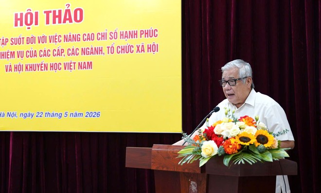 Hội Khuyến học Việt Nam: Học tập suốt đời l&agrave; ch&igrave;a kh&oacute;a n&acirc;ng cao chỉ số hạnh ph&uacute;c nh&acirc;n d&acirc;n - Ảnh 6.