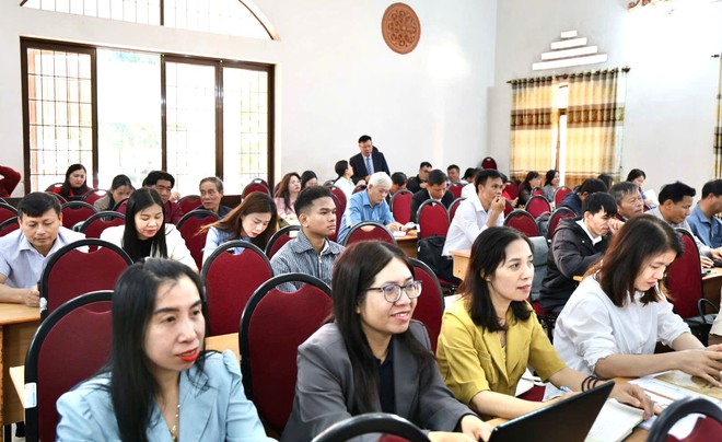 Hội Khuyến học L&acirc;m Đồng bồi dưỡng nghiệp vụ cho gần 150 c&aacute;n bộ năm 2026 - Ảnh 3.