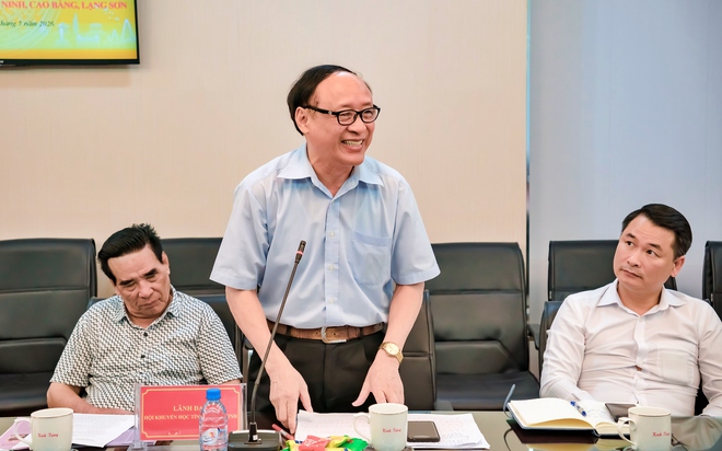 Hội Khuyến học c&aacute;c tỉnh, th&agrave;nh phố Cụm II giao ban tại Trường Đại học Th&aacute;i B&igrave;nh - Ảnh 6.