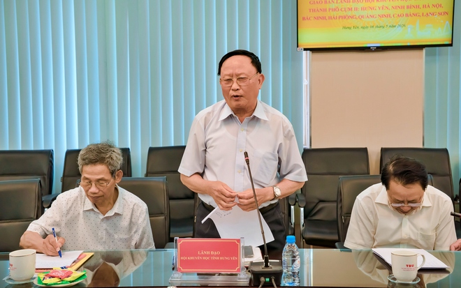 Hội Khuyến học c&aacute;c tỉnh, th&agrave;nh phố Cụm II giao ban tại Trường Đại học Th&aacute;i B&igrave;nh - Ảnh 5.