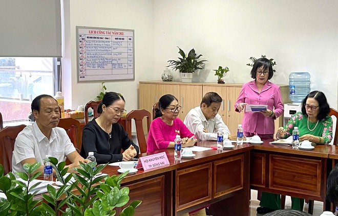 Khuyến học Cụm thi đua số 5 chủ động th&iacute;ch ứng m&ocirc; h&igrave;nh mới, n&acirc;ng cao chất lượng hoạt động - Ảnh 3.