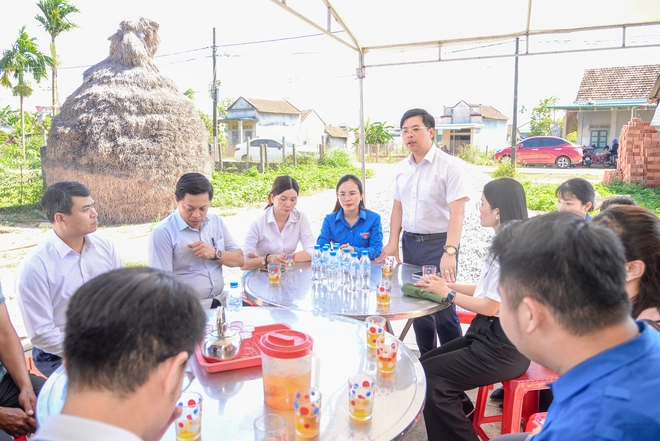 Trường Đại học T&agrave;i ch&iacute;nh &ndash; Marketing khởi c&ocirc;ng c&aacute;c c&ocirc;ng tr&igrave;nh tri &acirc;n, an sinh x&atilde; hội tại Quảng Ng&atilde;i - Ảnh 3.