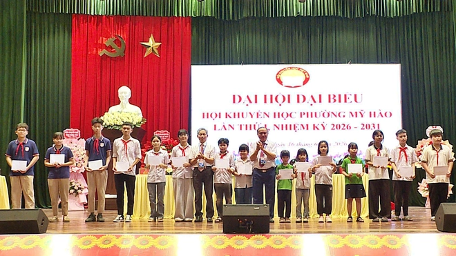 Đại hội Hội Khuyến học Mỹ H&agrave;o (Hưng Y&ecirc;n) - Ảnh 2.