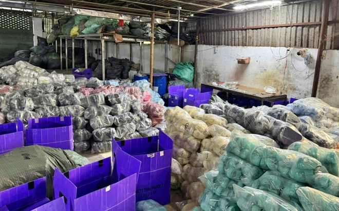 Công an Thành phố Hồ Chí Minh bắt các đối tượng làm giả hơn 23.000 đôi dép các nhãn hiệu - Ảnh 4.