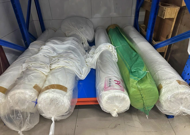 Khởi tố vụ án xâm phạm quyền tác giả, khởi tố bị can Hoàng Thị Bích Ngọc - vải áo dài Đất lành - Ảnh 8.