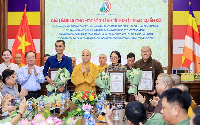 Trao giải Báo chí Phật giáo toàn quốc - Ảnh 6.