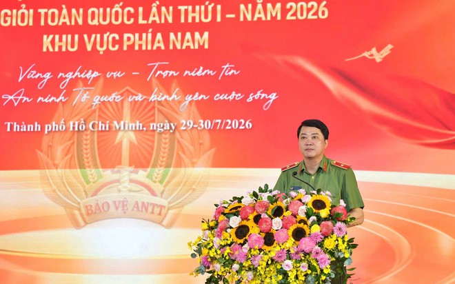 Hội thi lực lượng tham gia bảo vệ an ninh trật tự ở cơ sở giỏi tại khu vực ph&iacute;a Nam - Ảnh 2.