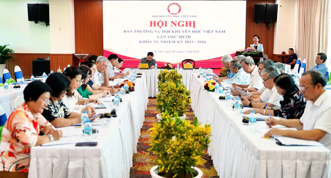 Hội nghị Ban Thường vụ Trung ương Hội Khuyến học Việt Nam lần thứ Mười: Chuẩn bị cho đại hội nhiệm kỳ VII - Ảnh 2.