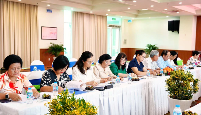 Hội nghị Ban Thường vụ Trung ương Hội Khuyến học Việt Nam lần thứ Mười: Chuẩn bị cho đại hội nhiệm kỳ VII - Ảnh 3.
