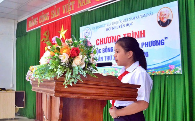 Hội Khuyến học x&atilde; Tam Hải (Đ&agrave; Nẵng) 13 năm ph&aacute;t triển quỹ khuyến học Tr&igrave;nh Thị Phương - Ảnh 8.