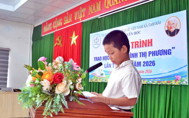 Hội Khuyến học x&atilde; Tam Hải (Đ&agrave; Nẵng) 13 năm ph&aacute;t triển quỹ khuyến học Tr&igrave;nh Thị Phương - Ảnh 9.