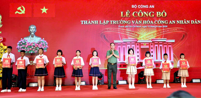 Thành lập Trường Văn hóa Công an nhân dân V - Ảnh 3.