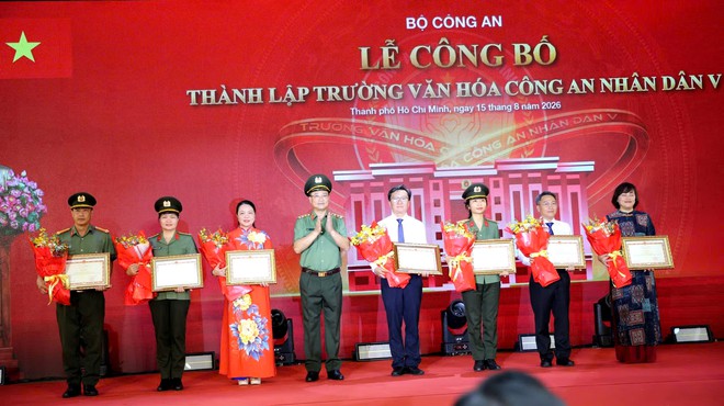 Thành lập Trường Văn hóa Công an nhân dân V - Ảnh 6.