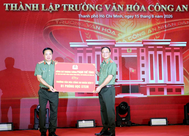 Thành lập Trường Văn hóa Công an nhân dân V - Ảnh 5.