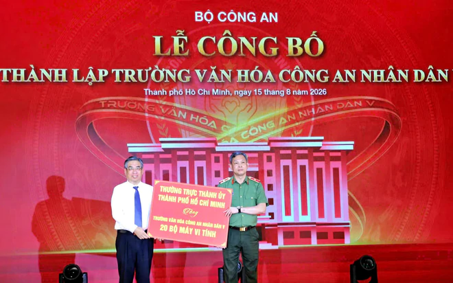 Thành lập Trường Văn hóa Công an nhân dân V - Ảnh 7.