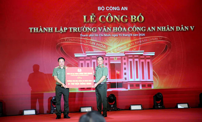 Thành lập Trường Văn hóa Công an nhân dân V - Ảnh 8.