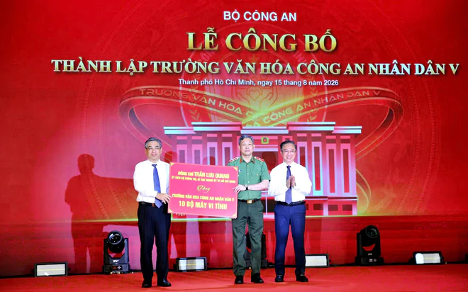 Thành lập Trường Văn hóa Công an nhân dân V - Ảnh 9.