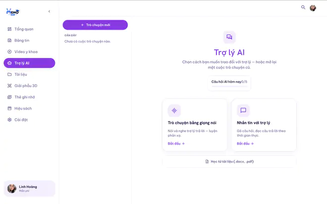 MEMO Edu: Khi tư duy đổi mới s&aacute;ng tạo của Gen Z kiến tạo "trợ thủ" số cho sinh vi&ecirc;n Y khoa - Ảnh 3.