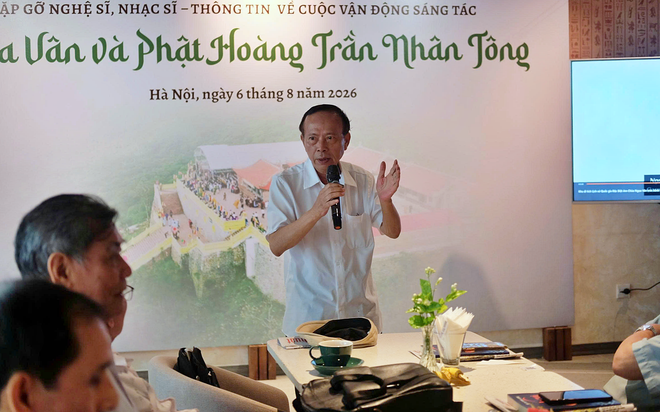 Kết nối văn nghệ sĩ, lan tỏa cảm hứng sáng tác về Phật hoàng Trần Nhân Tông và Ngọa Vân - Ảnh 1.