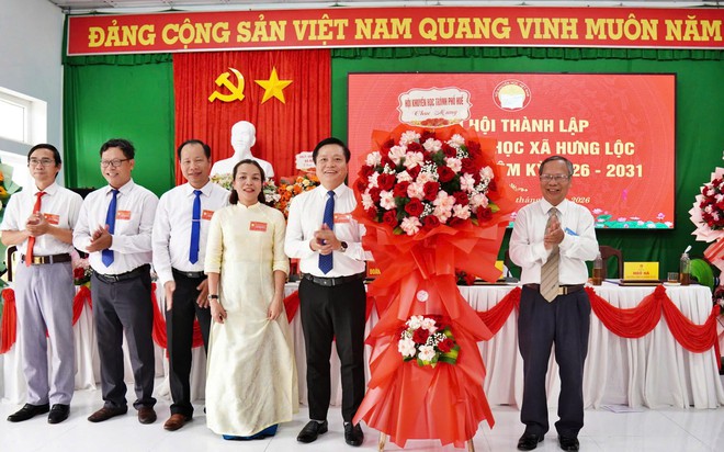 Đại hội thành lập Hội Khuyến học xã Hưng Lộc, thành phố Huế nhiệm kỳ 2026-2031 - Ảnh 2.