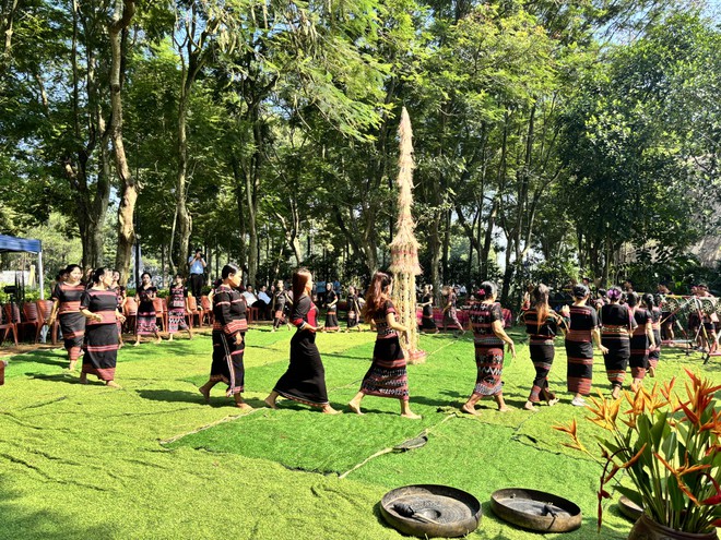 Hạt th&oacute;c đầy kho, rượu cần say đắm: Độc đ&aacute;o Lễ "Mừng l&uacute;a mới" của d&acirc;n tộc Giẻ Tri&ecirc;ng - Ảnh 10.