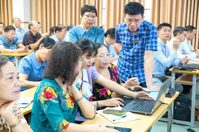 Hội Khuyến học Hưng Y&ecirc;n đẩy mạnh ứng dụng c&ocirc;ng nghệ số, n&acirc;ng cao chất lượng đ&aacute;nh gi&aacute; c&aacute;c m&ocirc; h&igrave;nh học tập - Ảnh 6.