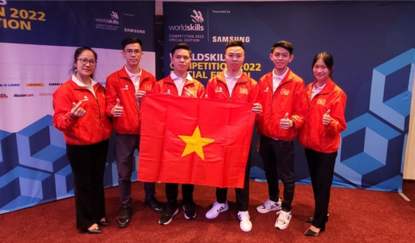 Việt Nam giành 2 huy chương bạc Kỳ thi Kỹ năng nghề thế giới 2022 - Ảnh 1.