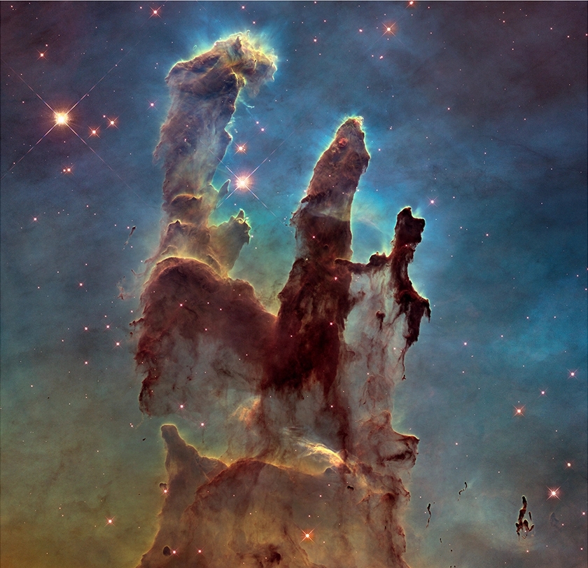 NASA công bố hình ảnh &quot;Cột trụ của Tạo hóa&quot; do kính viễn vọng James Webb chụp - Ảnh 2.