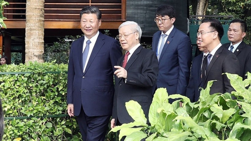 Truyền thông Trung Quốc nhấn mạnh chuyến thăm của Tổng bí thư Nguyễn Phú Trọng - Ảnh 1.