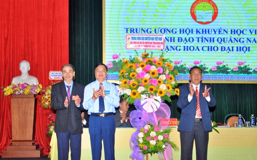 Hội Khuyến học tỉnh Quảng Nam tổ chức Đại hội Đại biểu lần thứ 4 - Ảnh 1.