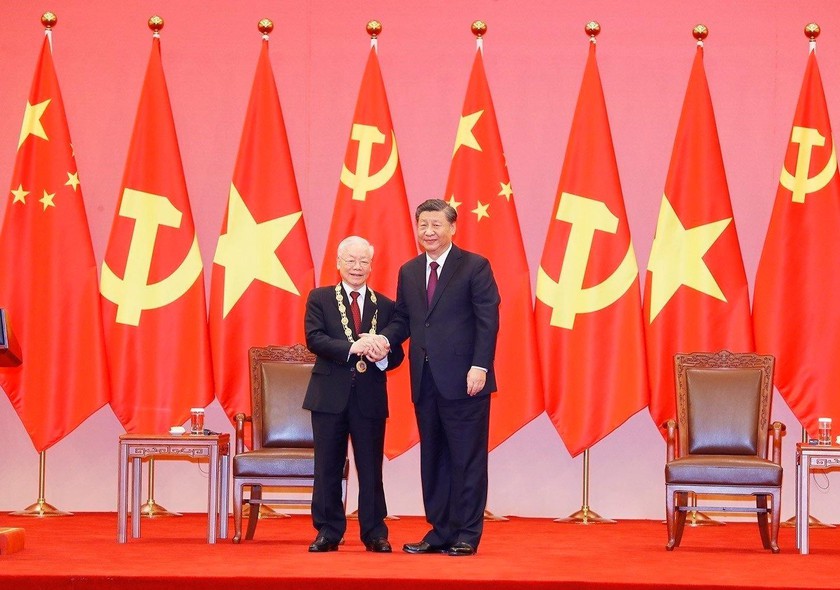 Chuyến thăm Trung Quốc của Tổng Bí thư Nguyễn Phú Trọng thành công tốt đẹp trên tất cả mọi phương diện - Ảnh 1.