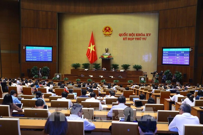 Quốc hội thông qua Nghị quyết về Kế hoạch phát triển kinh tế - xã hội năm 2023 - Ảnh 1.