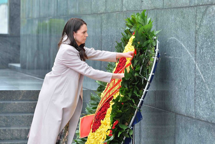 Thủ tướng Chính phủ Phạm Minh Chính chủ trì lễ đón chính thức Thủ tướng New Zealand - Ảnh 12.