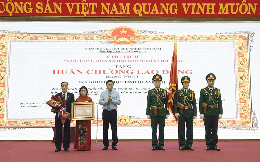 Hội Khuyến học tỉnh Quảng Trị tổ chức thành công Đại hội Đại biểu lần thứ IV - Ảnh 1.