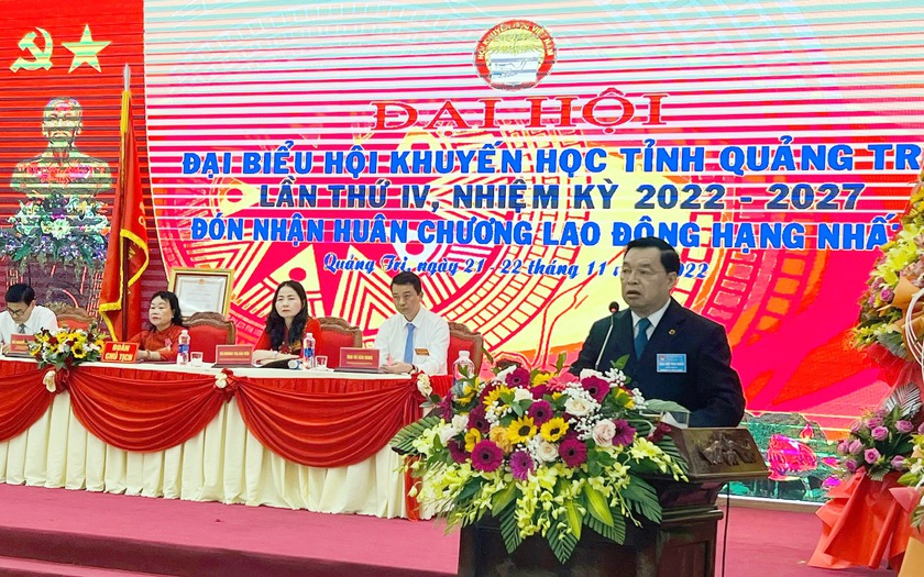 Hội Khuyến học tỉnh Quảng Trị tổ chức thành công Đại hội Đại biểu lần thứ IV - Ảnh 7.